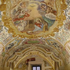 foto affresco rinvenuto presso archivio di stato